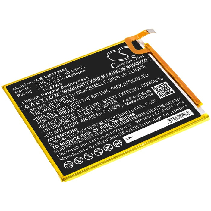 Mymo Battery For Samsung Tab A7 Lite T220/T225